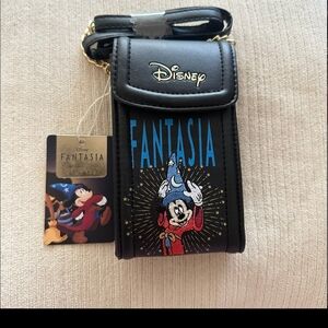 Primark Disney Fantasia Crossbody Bag - Black and Blue